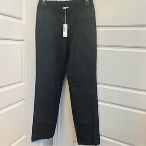 Standard James Perse Straight Leg Black Pants Size 0 (XS)